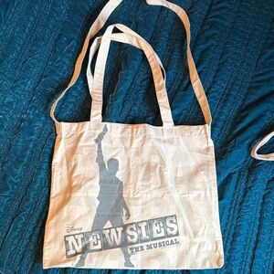 Disney Newsies Cream Tote Bag